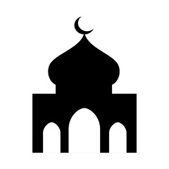 Icon of Mosque vector image