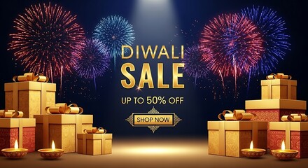 Celebrate Diwali with dazzling fireworks and golden gifts during our incredible sale, shop now and save big on festive essentials!