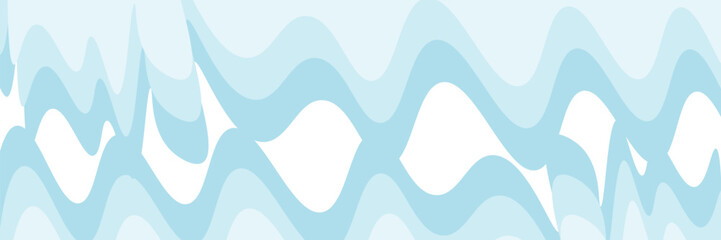 Blue Melting Ice Dripping Element.vector illustration eps10