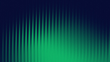 Vertical striped glass background with green to dark blue gradation. Wavy glass texture, striped frosted surface  © Arthapicture