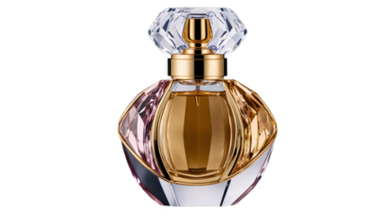 Elegant Dual Tone Perfume Bottle