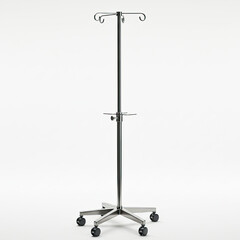 Fototapeta premium iv stand on white background