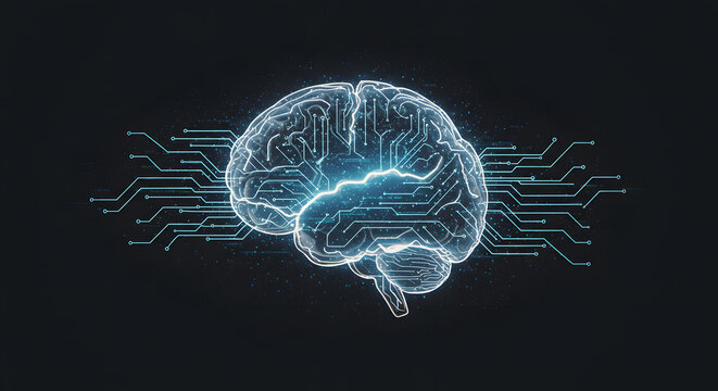 Glowing neural network holographic brain