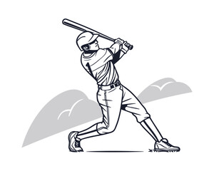 Powerful Hits and Strategic Plays in Exciting Baseball Game