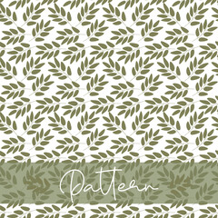pattern, seamless, leaf, vector, floral, nature, tree, design, flower, wallpaper, illustration, decoration, plant, vintage, branch, ornament, spring, texture, leaves, summer, green, art, decor, frame,