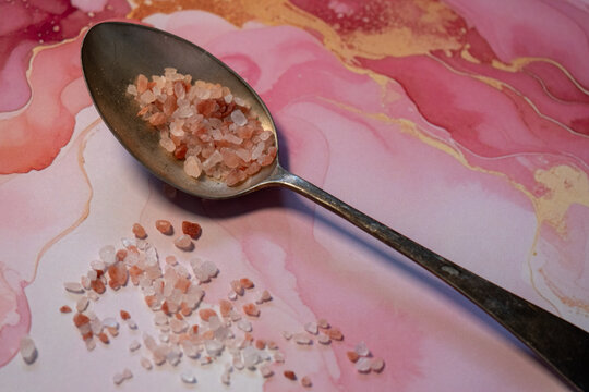 tablespoon of pink Himalayan salt 