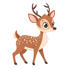 Deer cartoon animal illustration