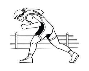 Courage and Strength Define the Spirit of a Fighter