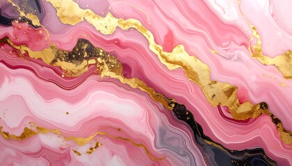 Abstract fluid art design