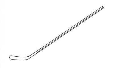 Simple hockey stick