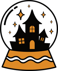 Halloween illustration, Halloween art, Spooky illustration, Cute ghost, Halloween party decor, Kids Halloween, Cute ghost, Pumpkin character