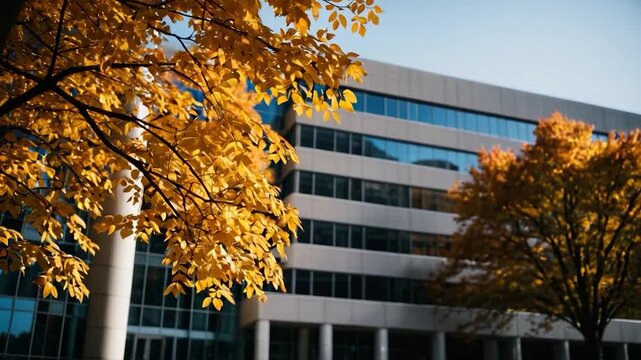 City landmark with large clock face and architectural details