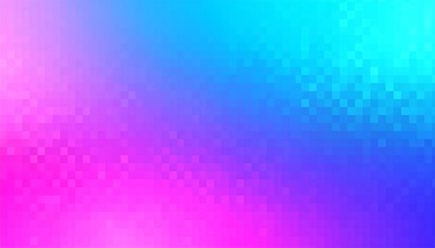Abstract pixelated gradient background