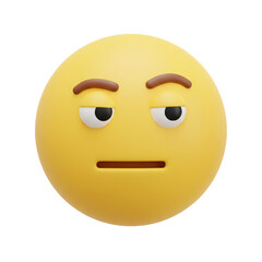 Face with rolling eyes emoji for annoyance