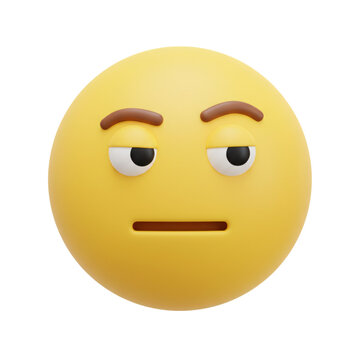 Face with rolling eyes emoji for annoyance