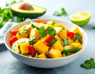 Mango-Avocado-Salat