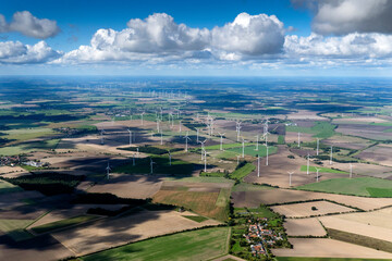 Windkraftanlageenwald