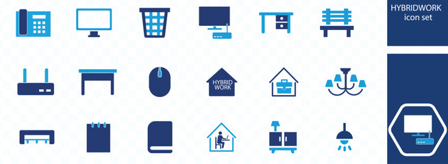 hard work icon set , worker, labor, heavy, effort, difficult, task, carry, industrial, Editable stroke. Vector illustration