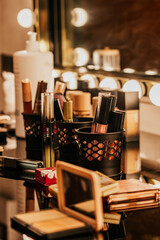 Elegant Beauty Salon Interior with Chairs and Mirrors – Morocco September 27, 2025