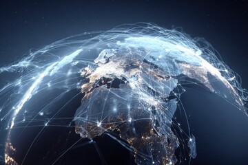 Global Network of Air Travel