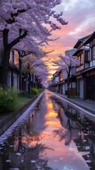 night view of the city