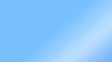 Fototapeta premium Light Blue Diagonal Striped Gradient Background