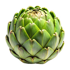 Obraz premium Artichoke isolated on a transparent background