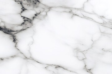 Naklejka premium White Marble Surface Macro with Delicate Gray Veins, Seamless Background, Photorealistic Texture, High Resolution Design Element, Even Lighting