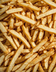 French fries close up