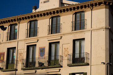 Naklejka premium Center town of Tudela, Navarra, Spain