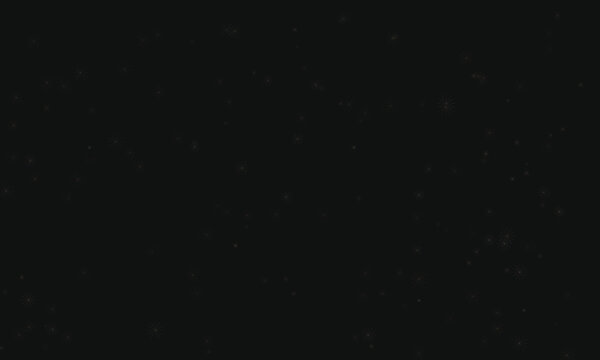 Abstract Dark Background with Golden Stars Scattered Like Magic Dust Perfect for Christmas and New Year Designs or Mysterious Galaxy Themed Projects