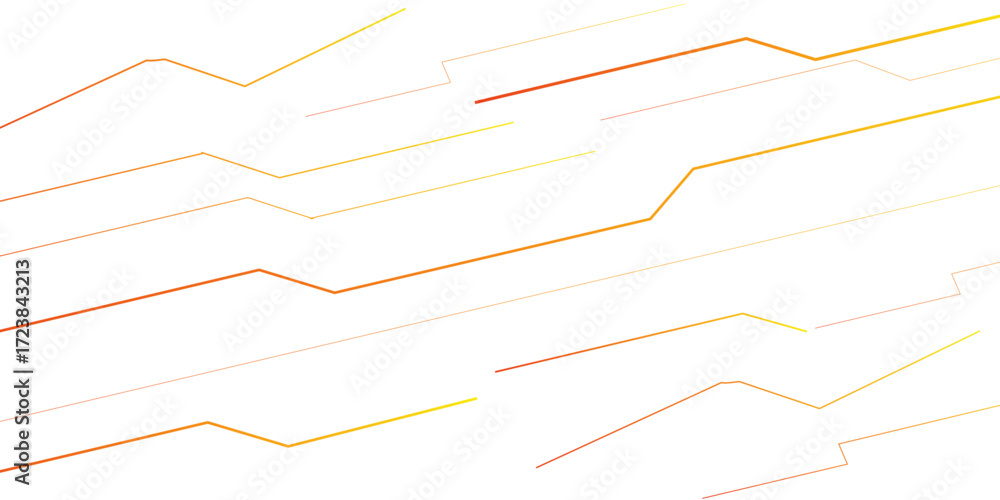 Poster abstract golden minimal lines futuristic tech background. circuit-like lines with diagonal geometric