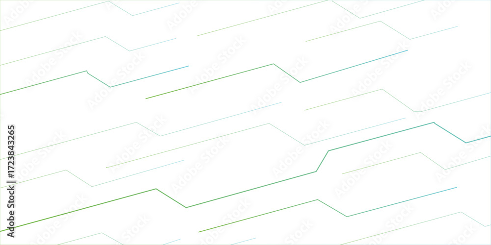 Poster abstract blue minimal lines futuristic tech background. circuit-like lines with diagonal geometric p