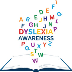 Typography Poster Design for World Dyslexia Day