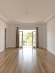 Obraz premium living room with white walls 