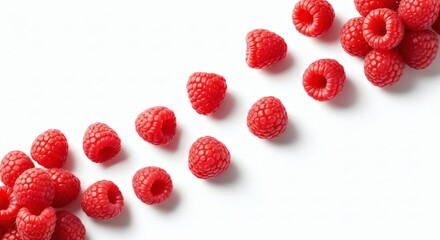 Fresh Raspberries A Delightful Burst of Summer Flavor
