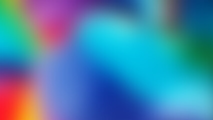 Abstract vibrant color blend, blurred rainbow hues, smooth gradient texture.