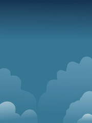 Abstract Cloudscape Background