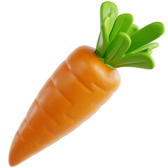 High quality illustration of Carrot in an agricultural, symbolizing farming, sustainability, and the importance of food production.