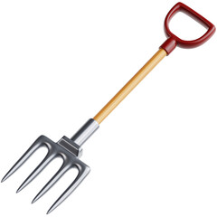 High quality illustration of Farm Fork in an agricultural, symbolizing farming, sustainability, and the importance of food production.