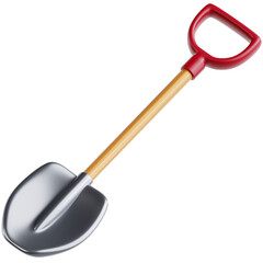 High quality illustration of Shovel in an agricultural, symbolizing farming, sustainability, and the importance of food production.