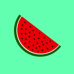slice of watermelon