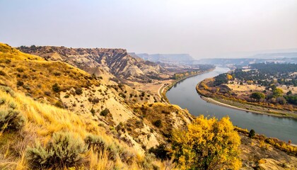 Autumnal river valley vista (1)