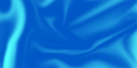 Soft, flowing blue satin and silk fabric texture background with a luxurious wave and shiny pattern design. vibrant, illustration, decoration, waves, green