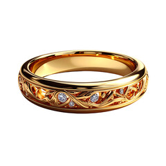  Transparent PNG available Wedding ring - gold, diamond, white background, png transparent 