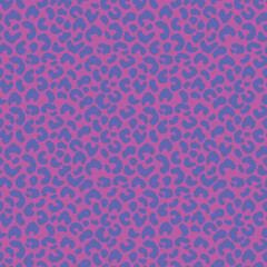 Abstract modern leopard seamless pattern. Animals fashion trendy background. Color decorative vector illustration for print, fabric, textile. Modern ornament of stylized skin.