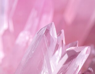 Close-up view of crystalline structures