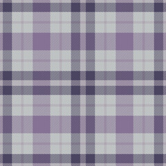 Seamless  purple color check pattern. Repeating patern plaid. Checkered design for prints. Repeated tartan fabric.Vector scottish fabriс. Ekose texture. Madras flannel. Checker line.Stripe gingham