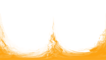 Dust sand soil smoke cloud particles isolated on transparent white background. orange sandstorm smog sand dust explosion rising. Design elements for Compositing, covering, overlay, PNG, Fire effects 