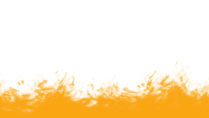 Dust sand soil smoke cloud particles isolated on transparent white background. orange sandstorm smog sand dust explosion rising. Design elements for Compositing, covering, overlay, PNG, Fire effects 